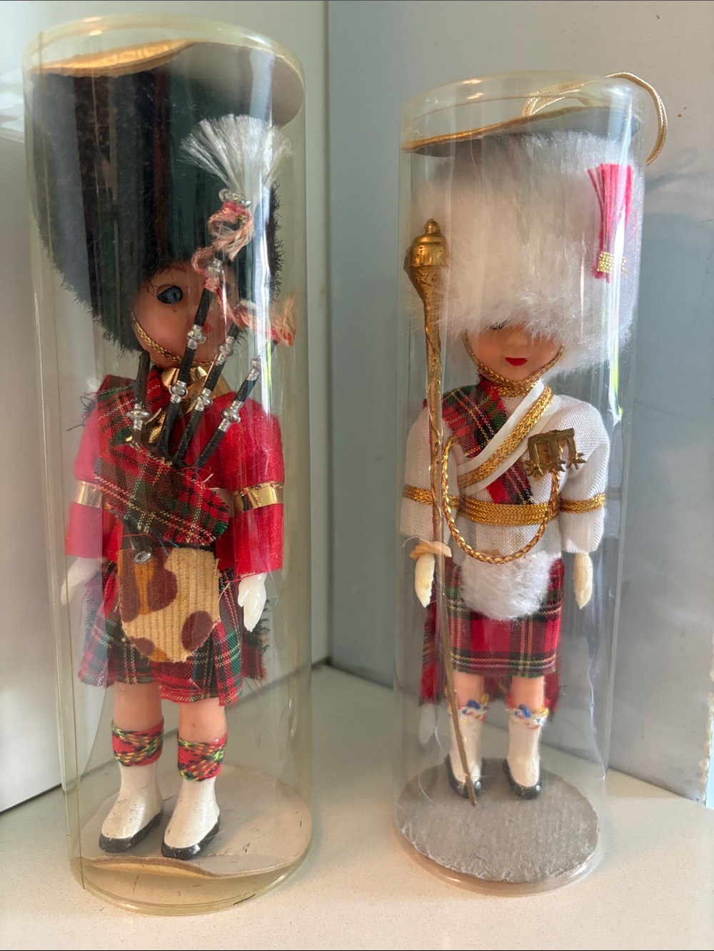 Vintage Scottish Royal Guard Souvenir Dolls